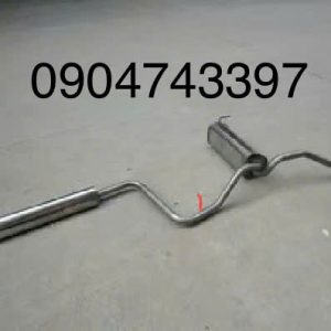 ỐNG XẢ CHEVROLET CRUZE,CDX-CHẤT LIỆU THÉP KHÔNG DỈ